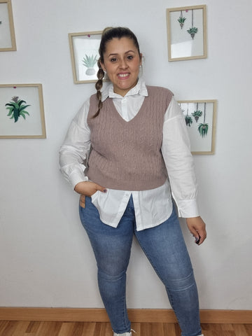 Chaleco Blanca