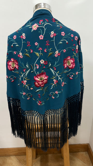 Manton Azul Pavo