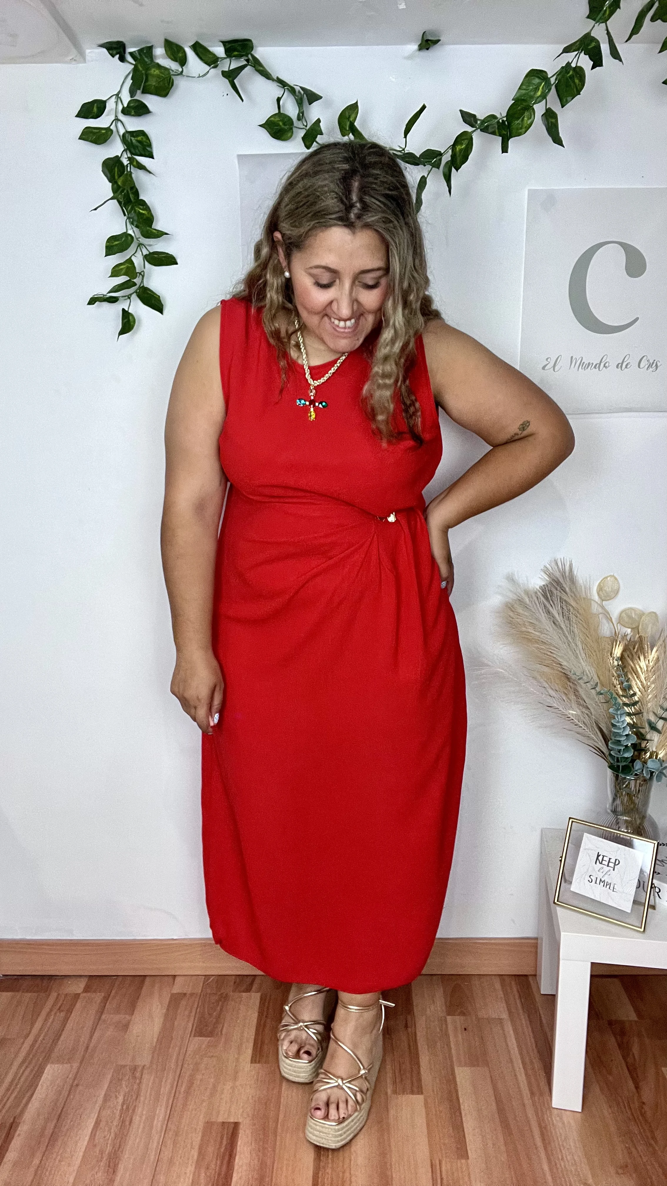Vestido Mariposa Rojo