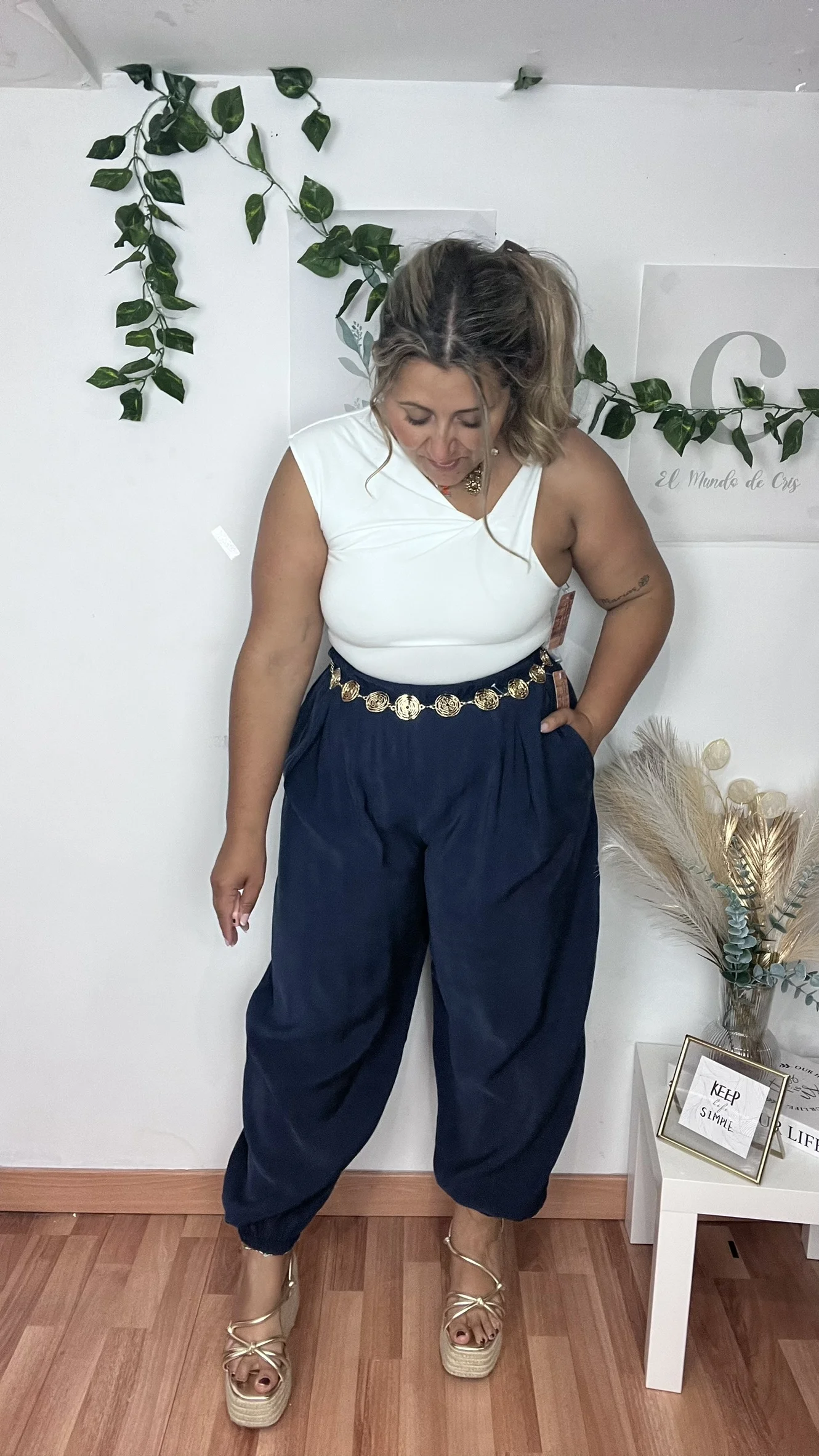 Pantalon Rio Azul Marino