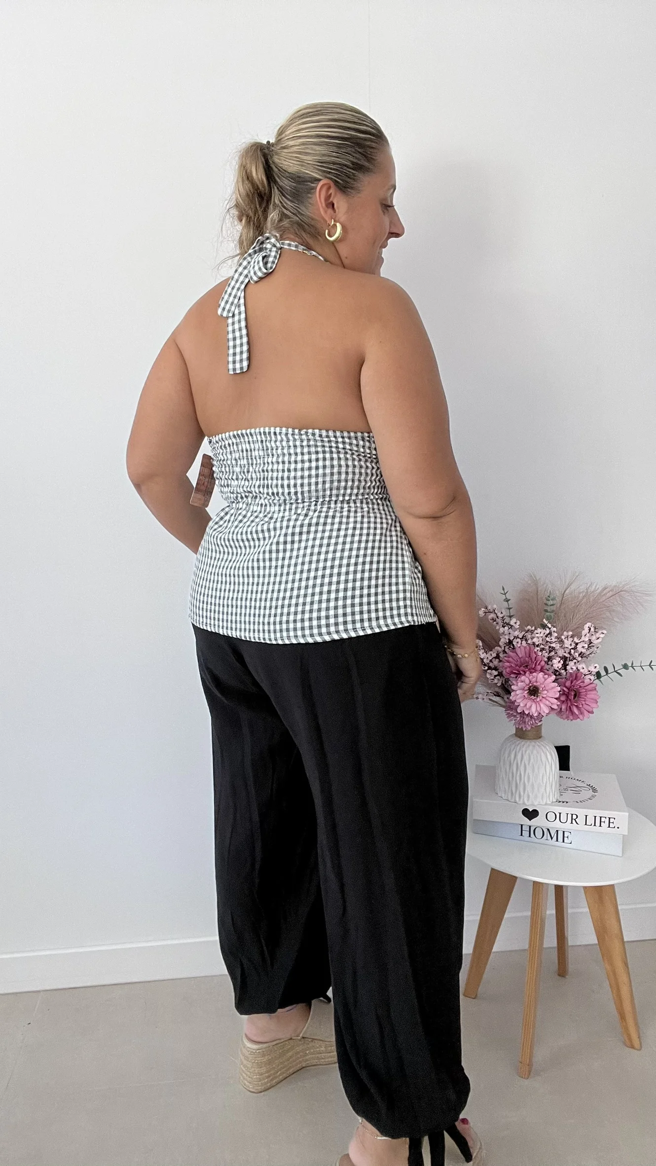 Top Vichy Cuello