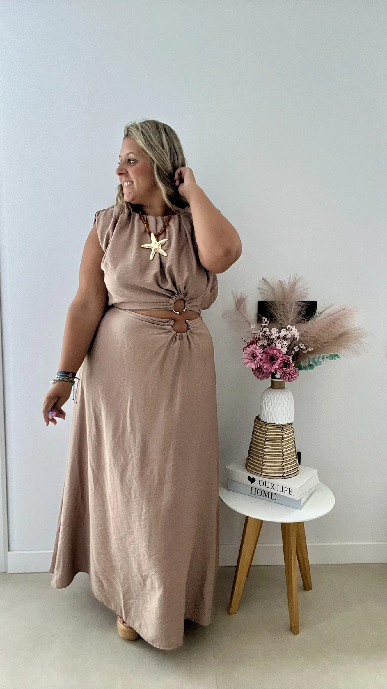 Conjunto Miami Taupe