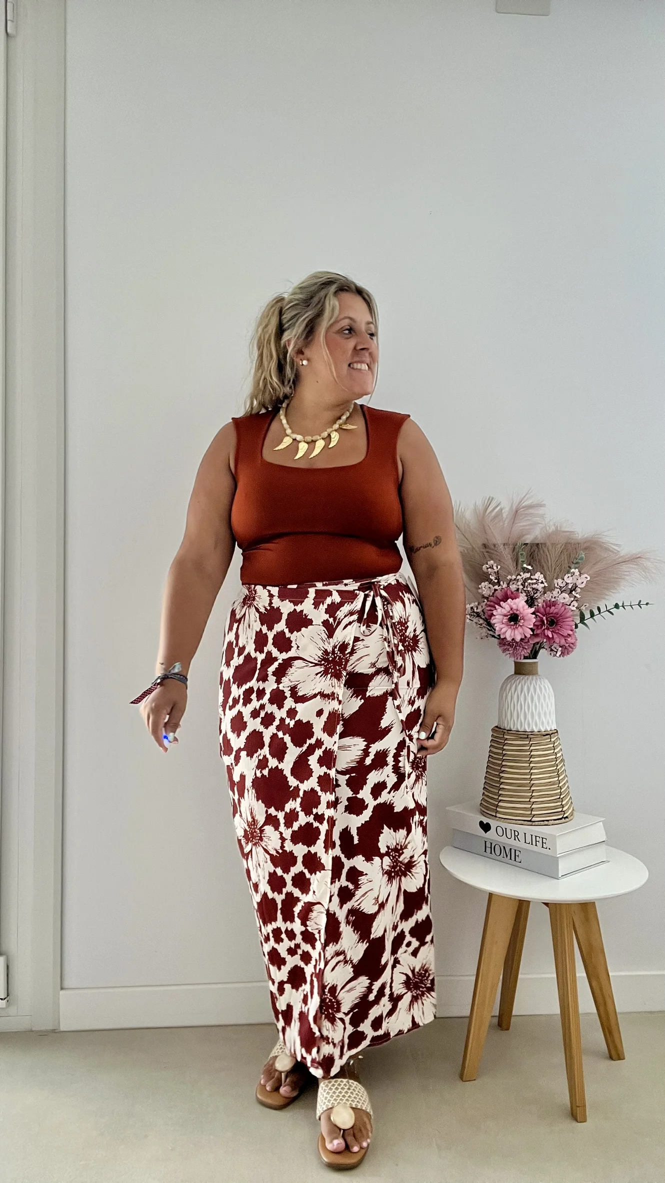 Falda Paradise Teja