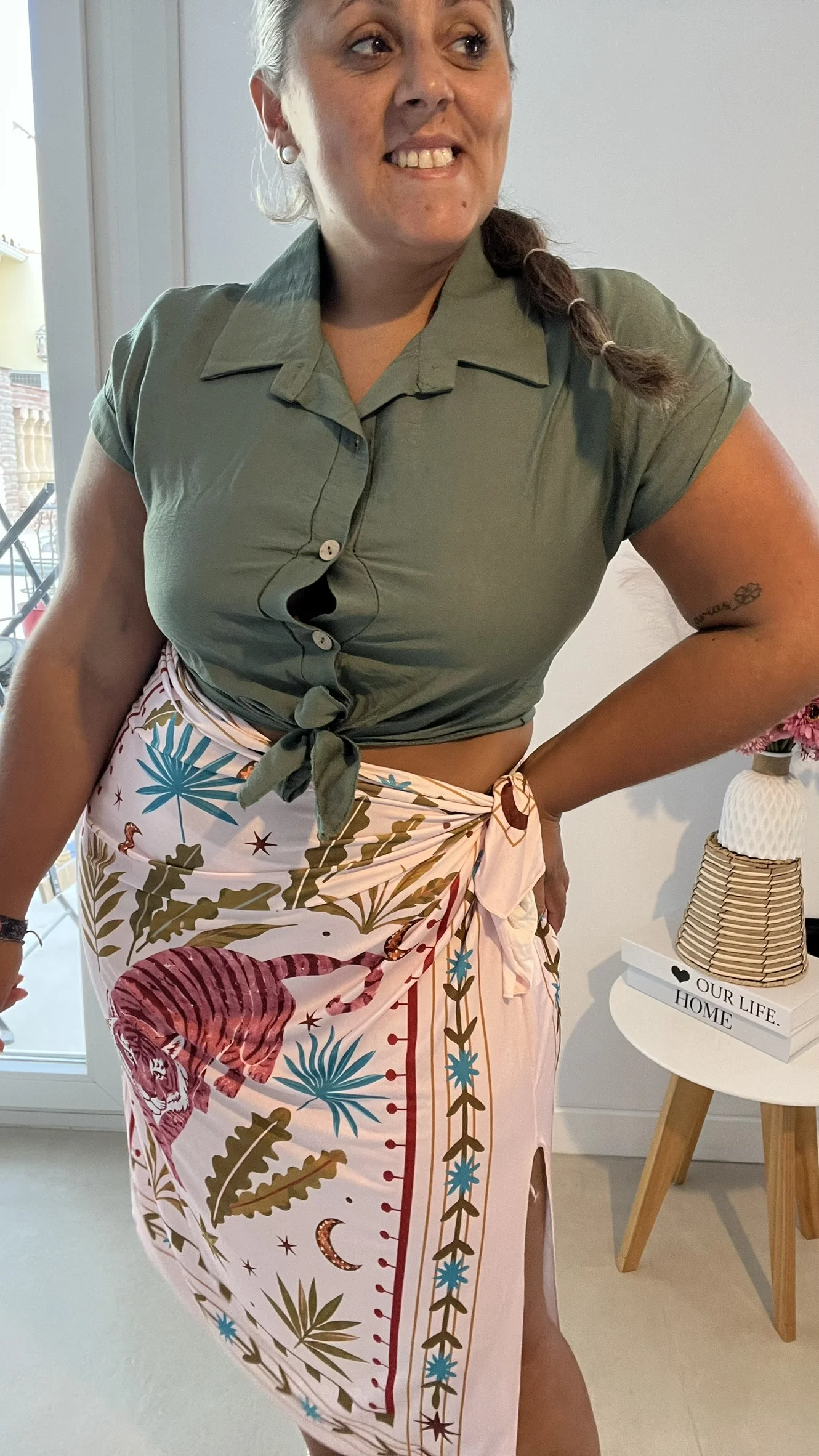 Camisa Crop