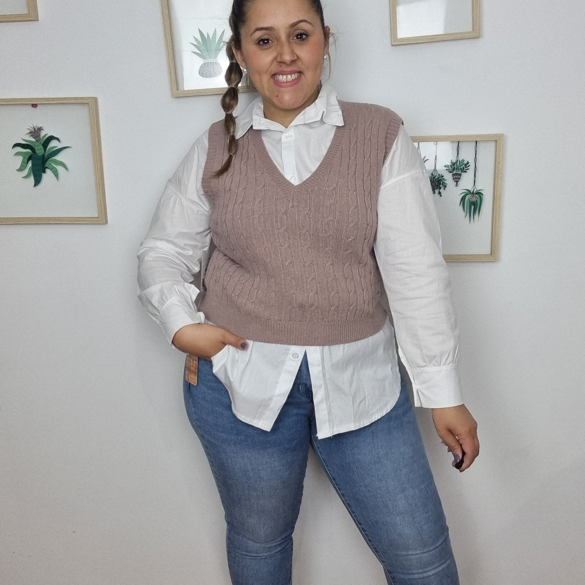Chaleco Blanca