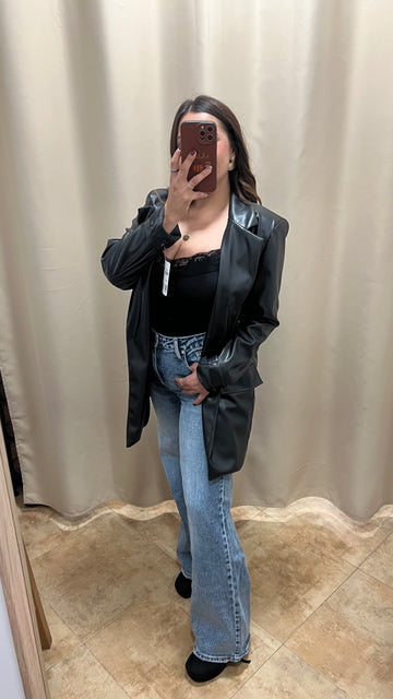 Blazer Polipiel Oversize