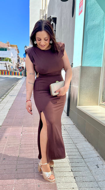 Vestido Gota Chocolate