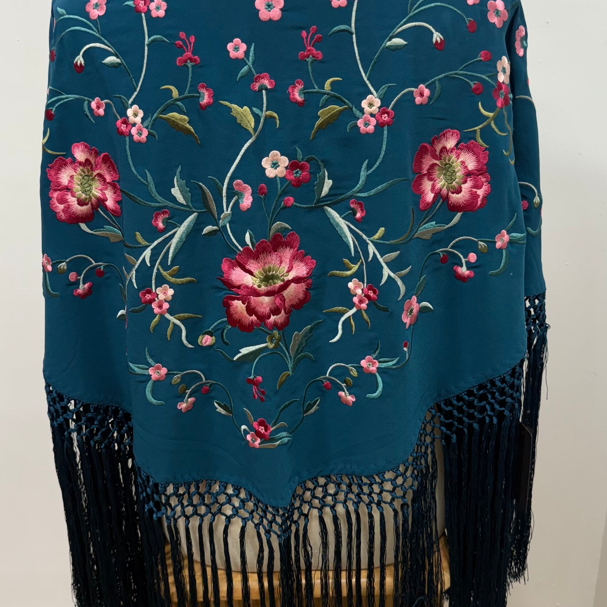 Manton Azul Pavo