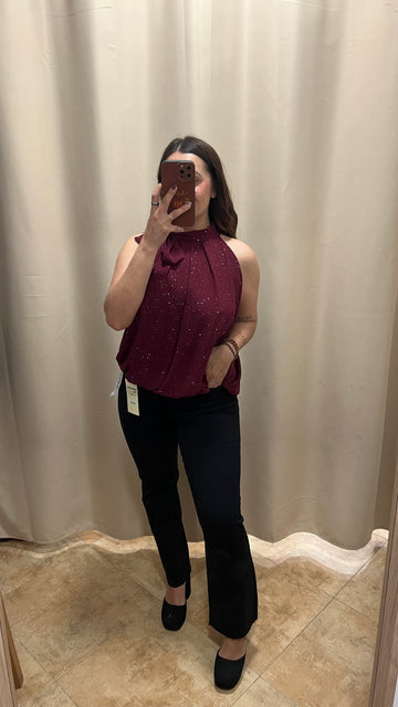 Pantalon Flared Black