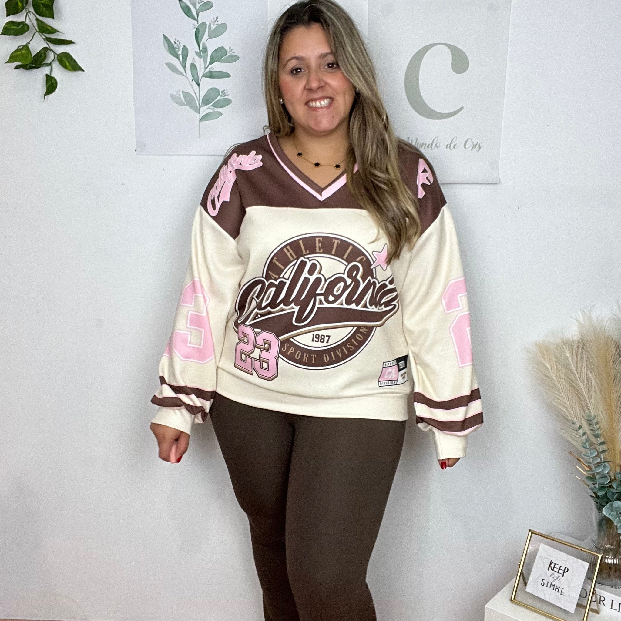 Sudadera California Chocolate