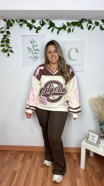 Sudadera California Chocolate