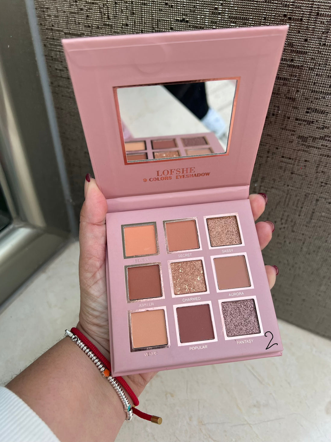 Paleta de sombras Lofshe