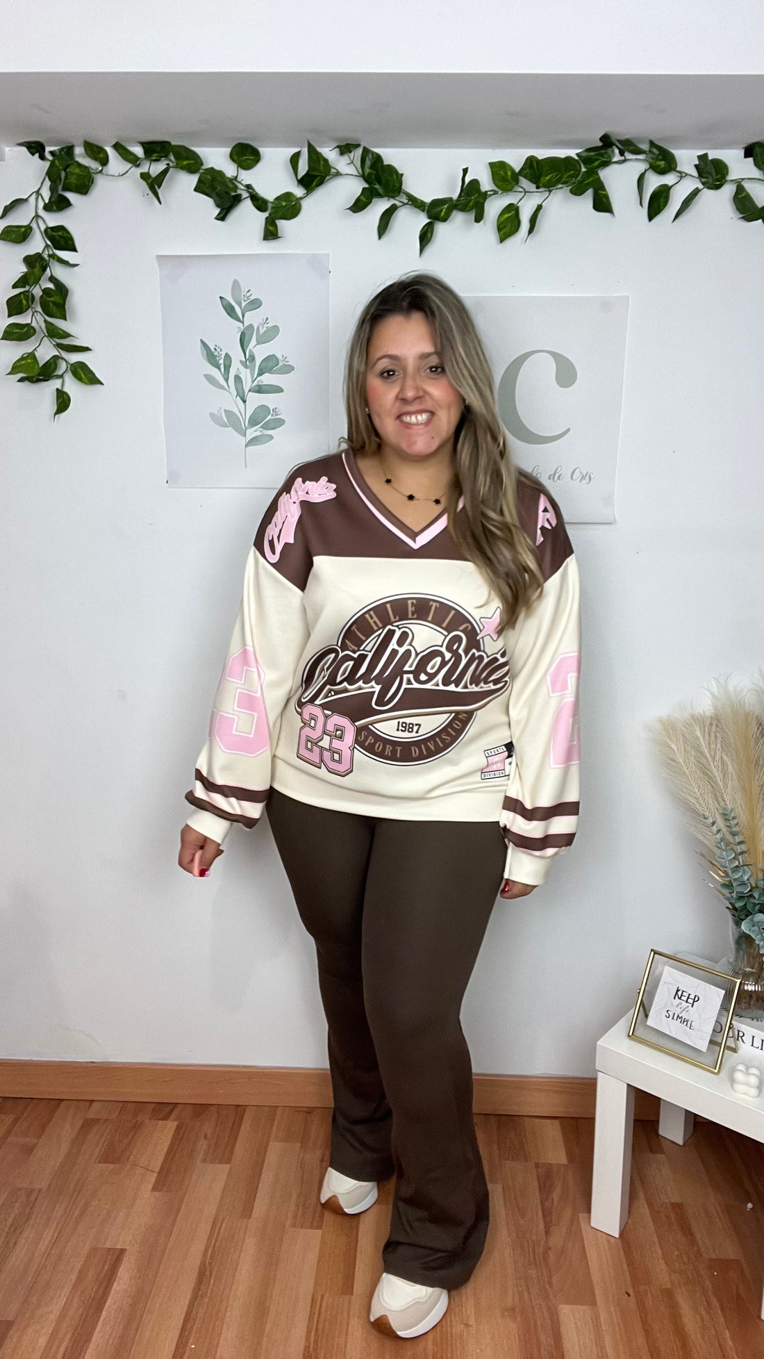 Sudadera California Chocolate