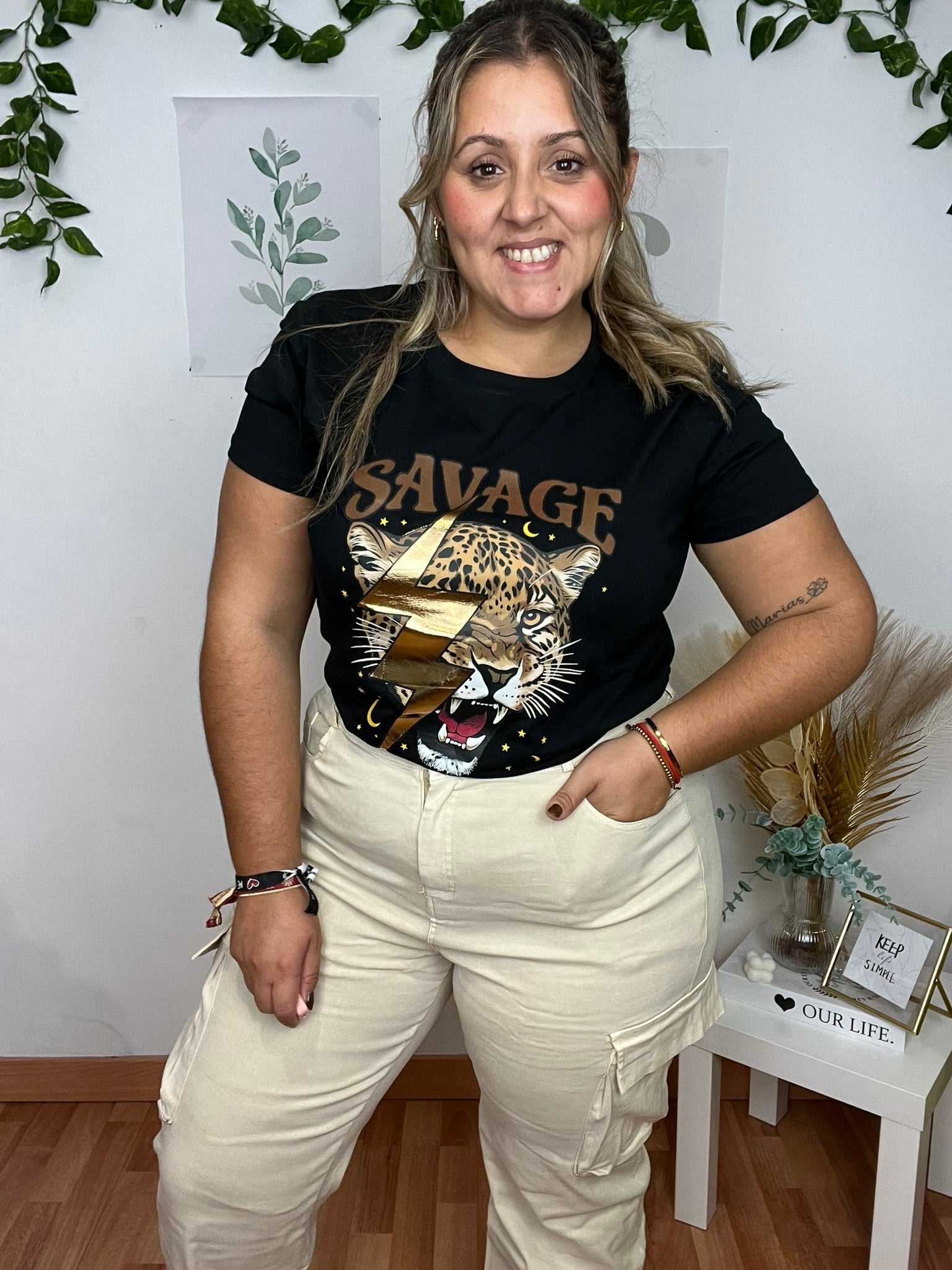Camiseta  Savage