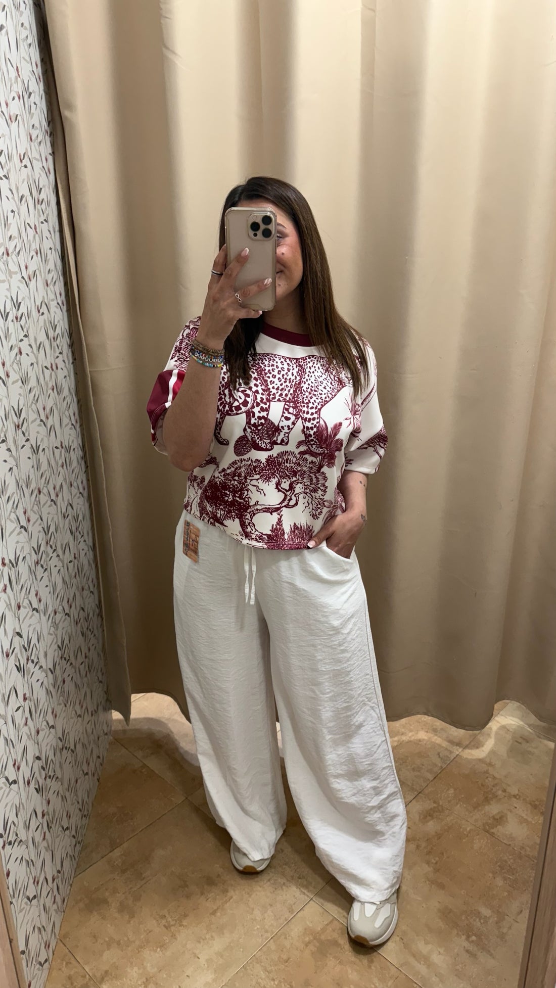 Pantalón Lino Blanco