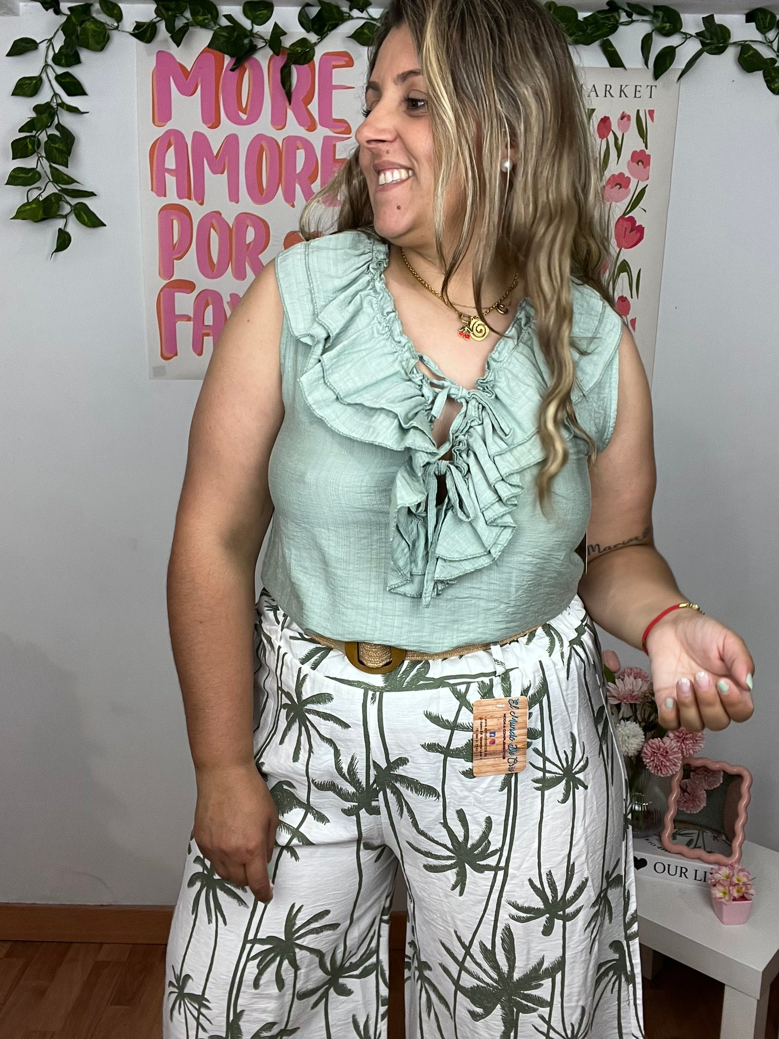 Camisa Volantina