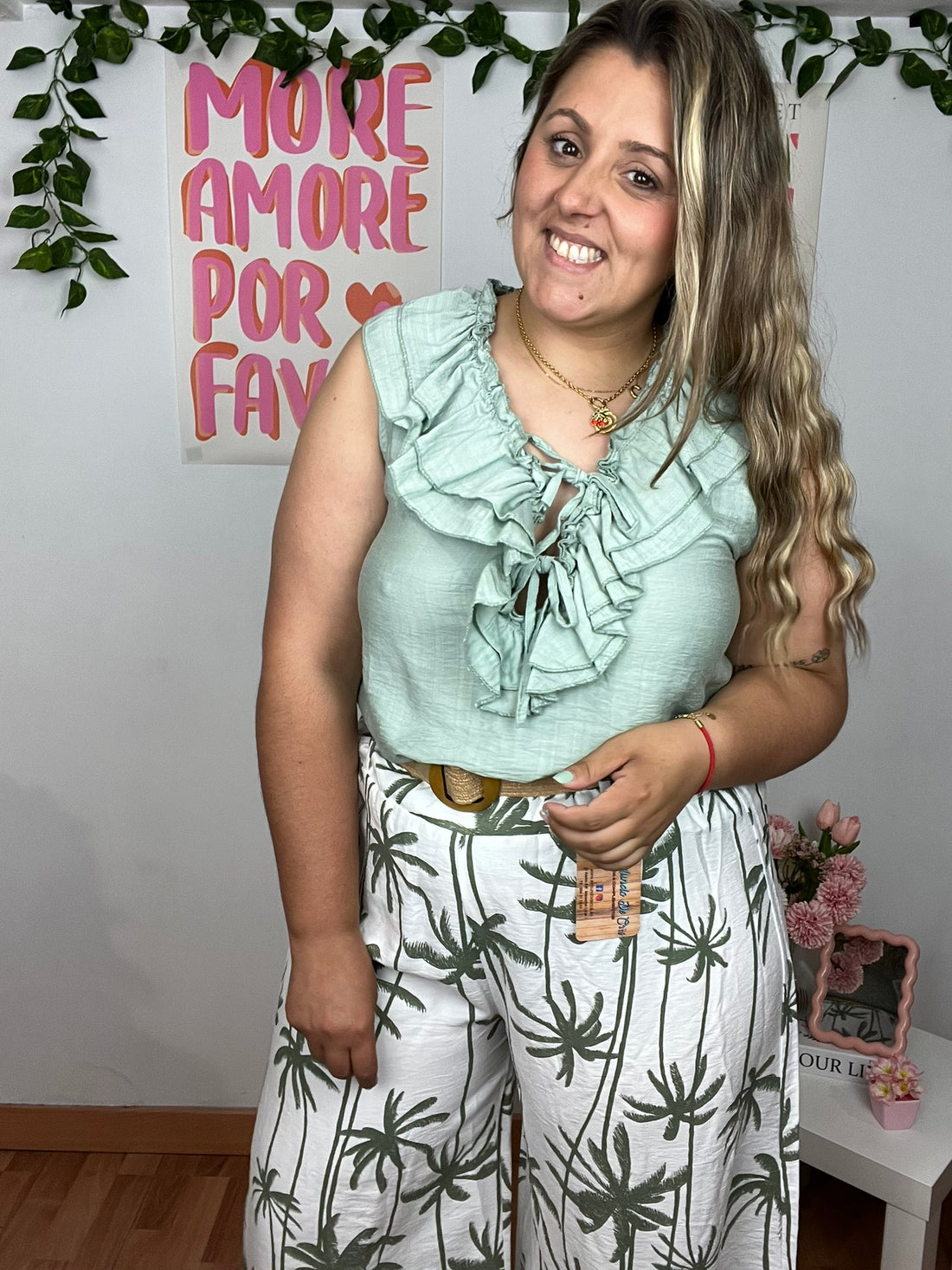 Camisa Volantina