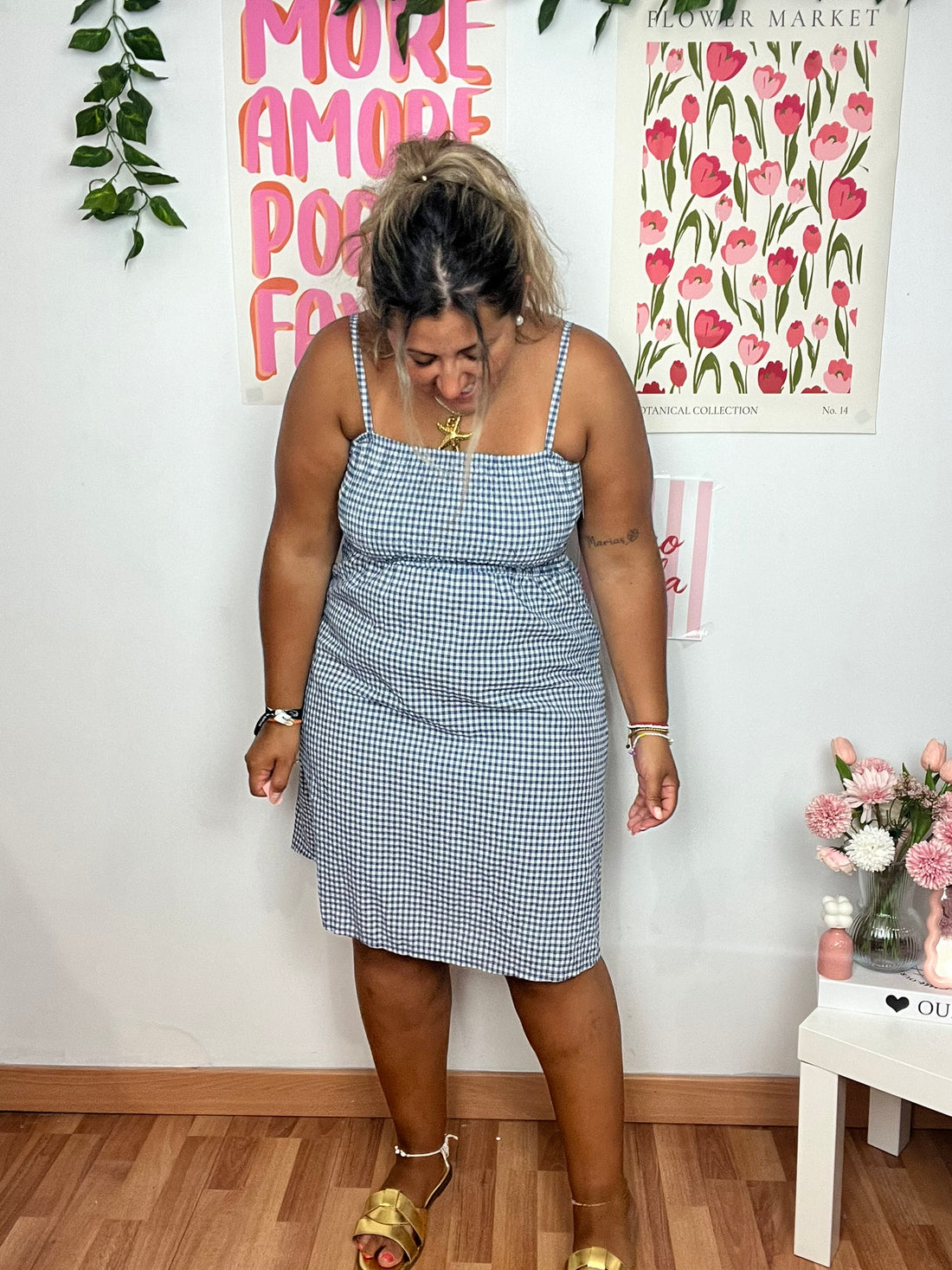 Vestido Vichy
