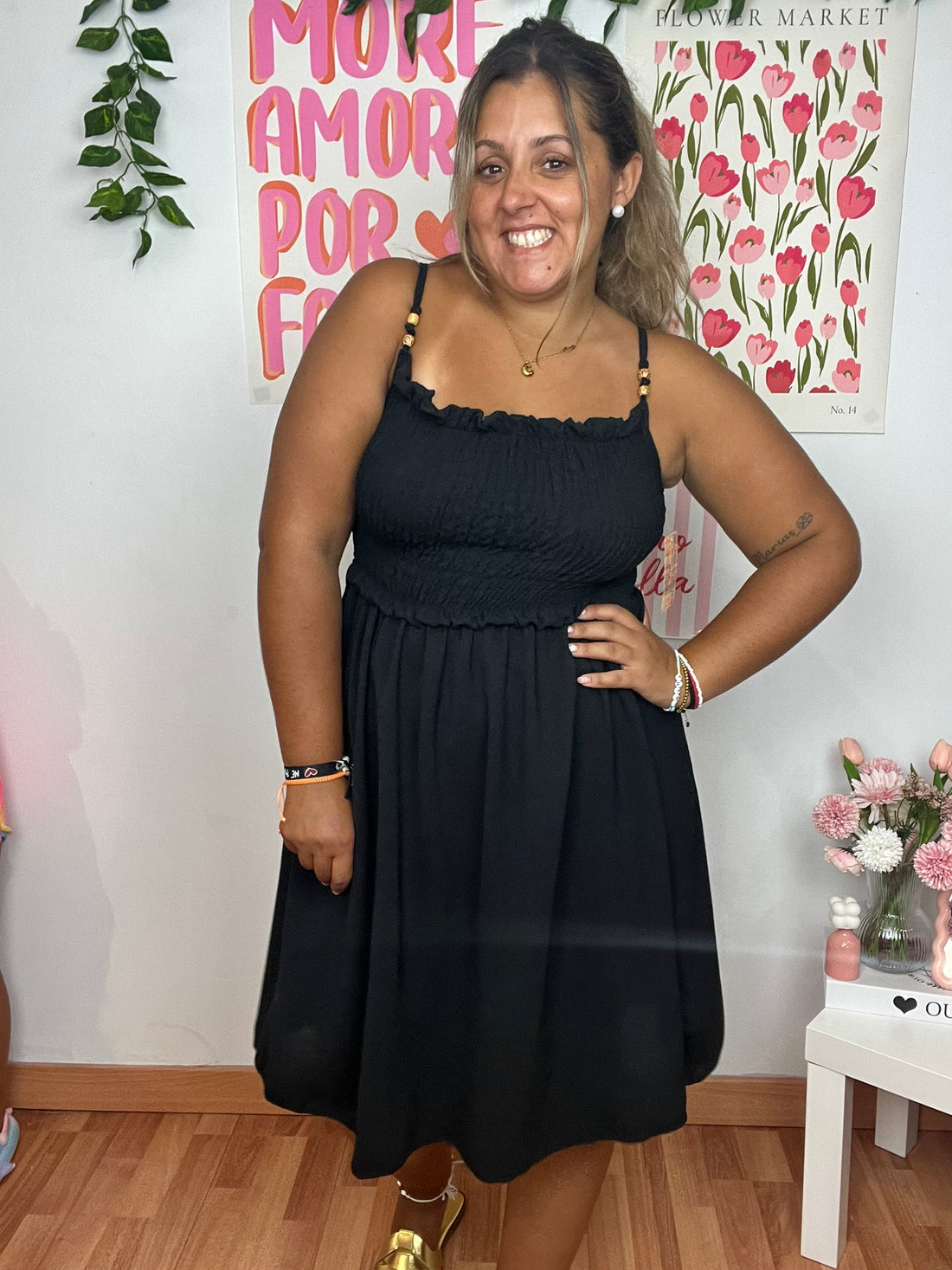 Vestido Ribete