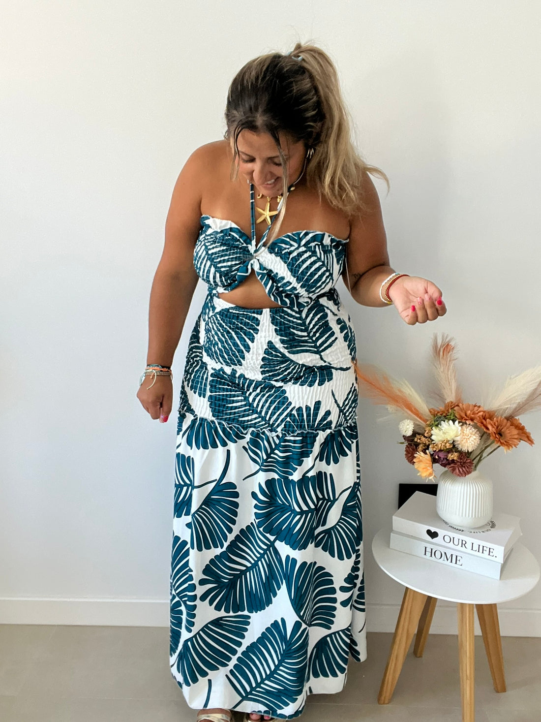 Vestido Hoja
