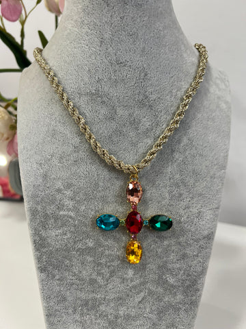Collar Cruz Color