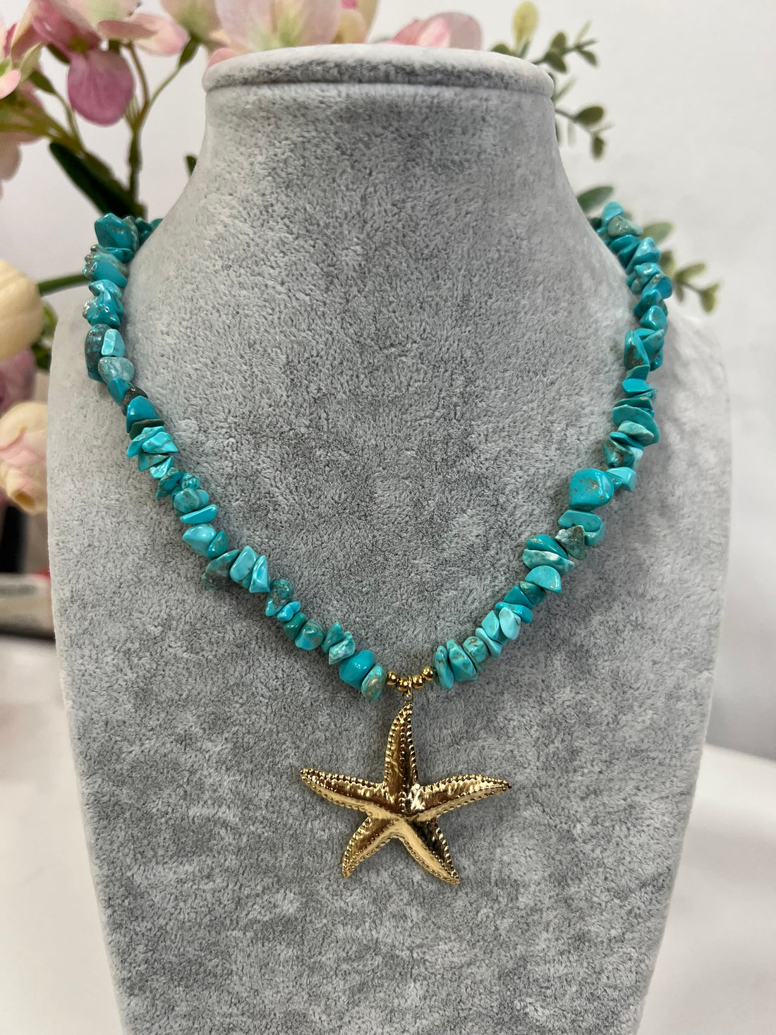 Collar Estrellita Piedra
