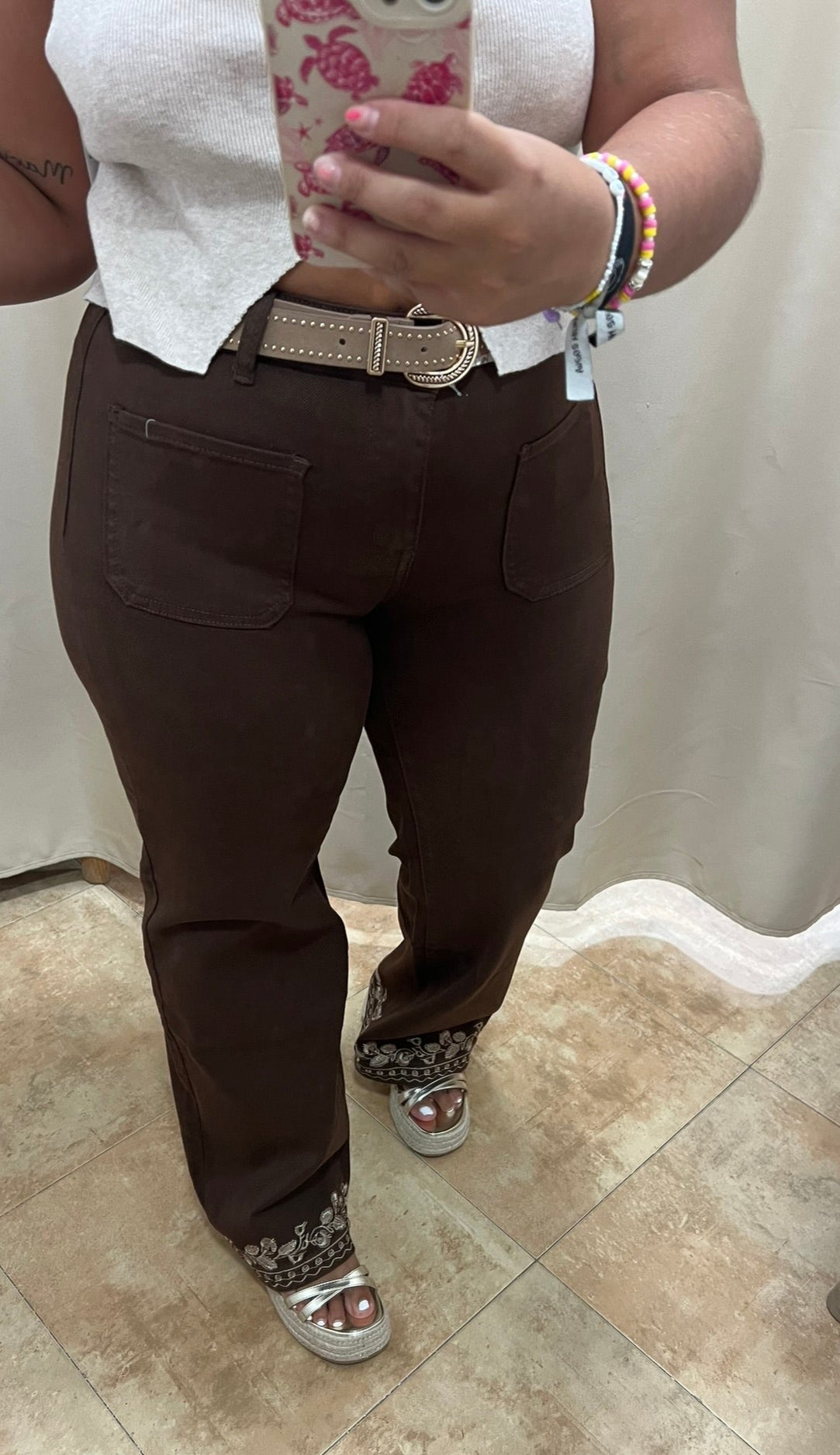 Pantalon Bordado