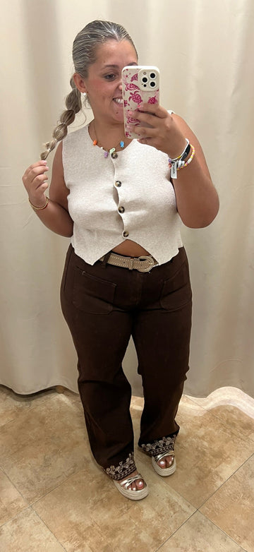 Pantalon Bordado