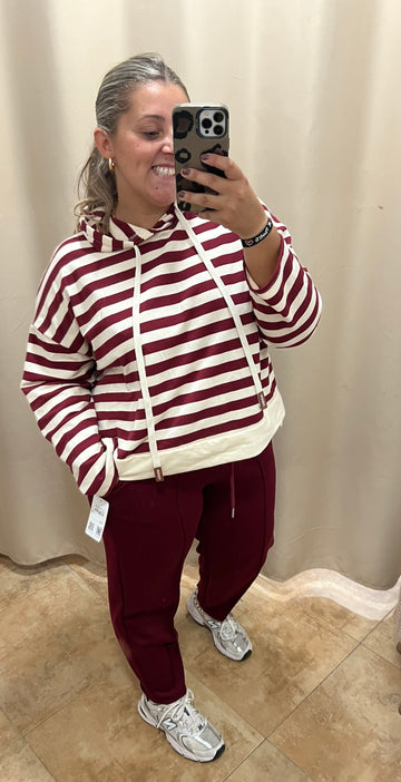 Sudadera Rallada